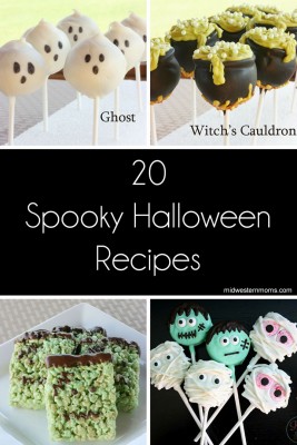 Halloween recipes featured on The Bewitchin' Kitchen's linky party