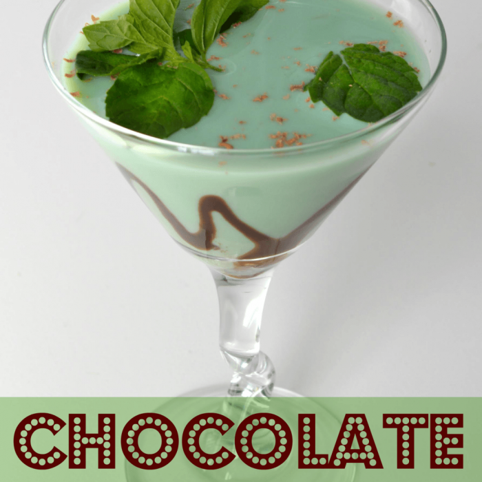 Chocolate Mint Martini