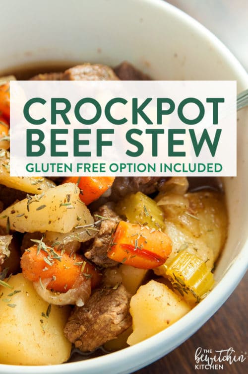 Crockpot beef stew recipe