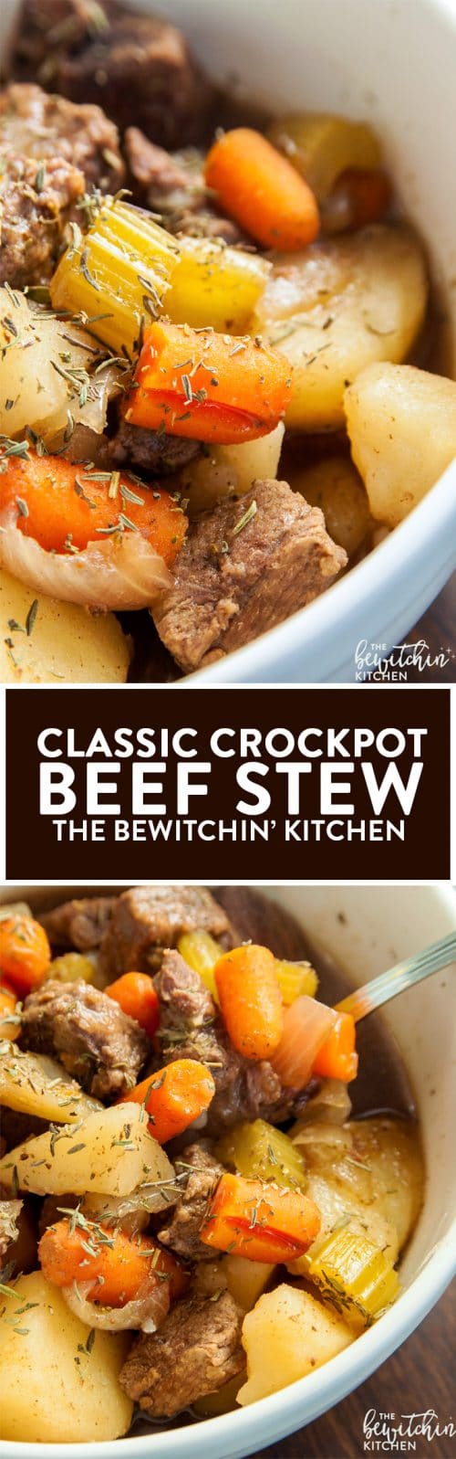 Close up shots of beef stew