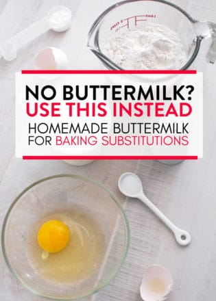 Buttermilk substitution