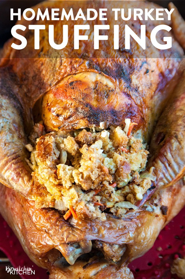 How to make homemade stuffing recipe. This turkey stuffing recipe is delicious. It's my family's classic homemade stuffing recipe. Serve it at Thanksgiving, Christmas dinner, and Easter. 