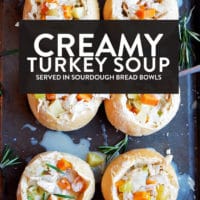 Creamy turkey soup recipe