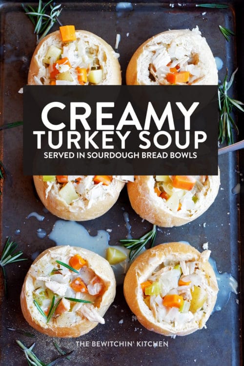 Creamy turkey soup recipe