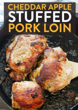 cheddar apple stuffed pork loin chops recipe