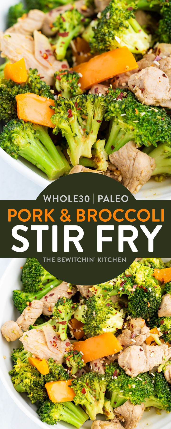 Pork and Broccoli Stir Fry | The Bewitchin' Kitchen