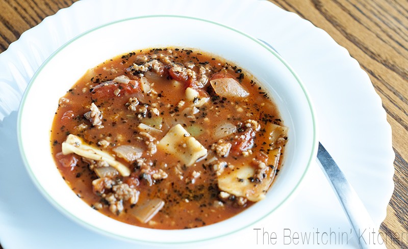 Delicious Lasagna Soup Recipe