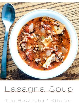 Lasagna Soup