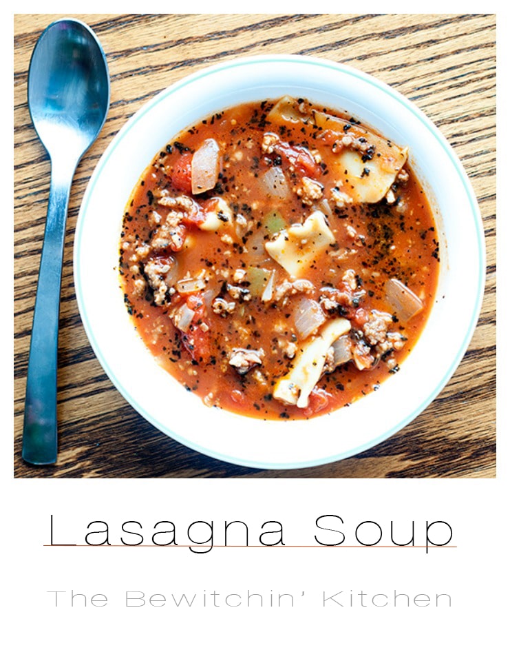 Lasagna Soup