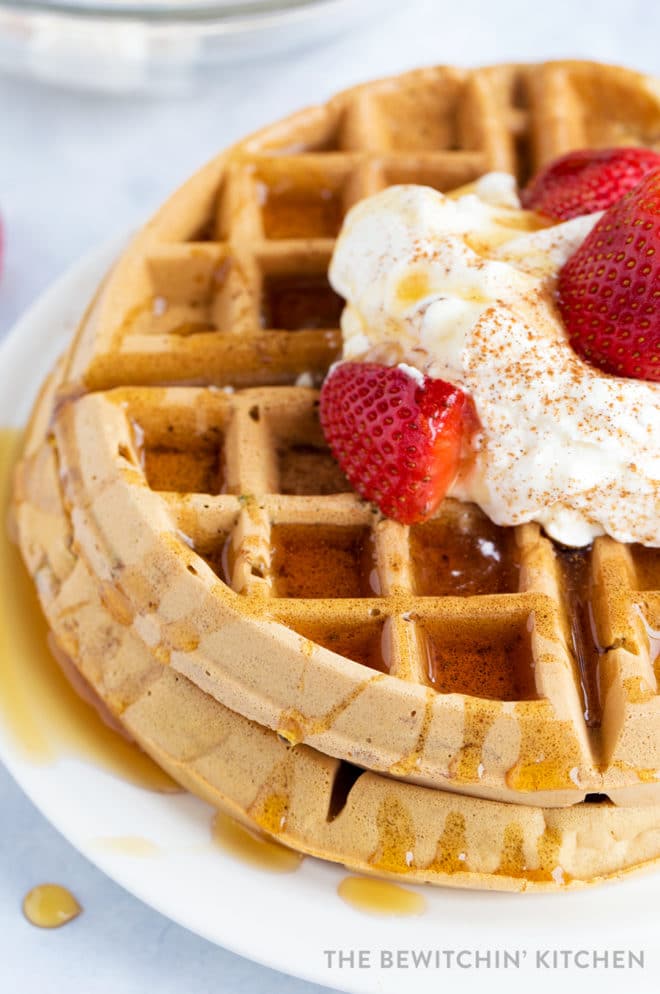 Yummy waffle recipe