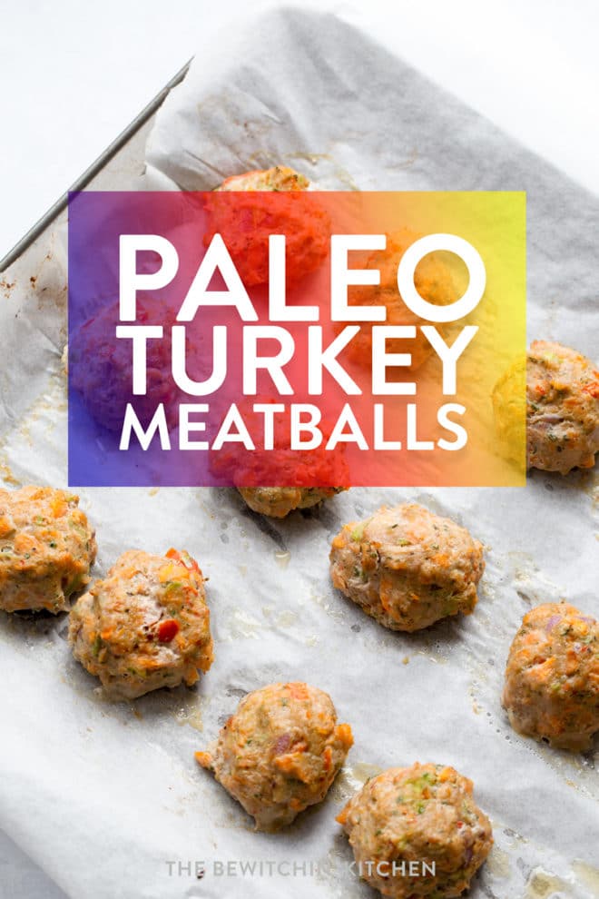 Paleo turkey meatballs recipe