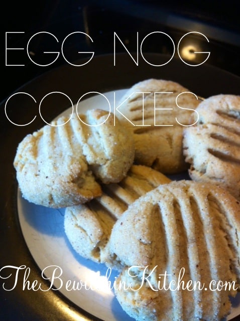 Egg Nog Cookies