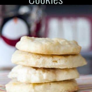 Whipped Shortbread Cookies recipe