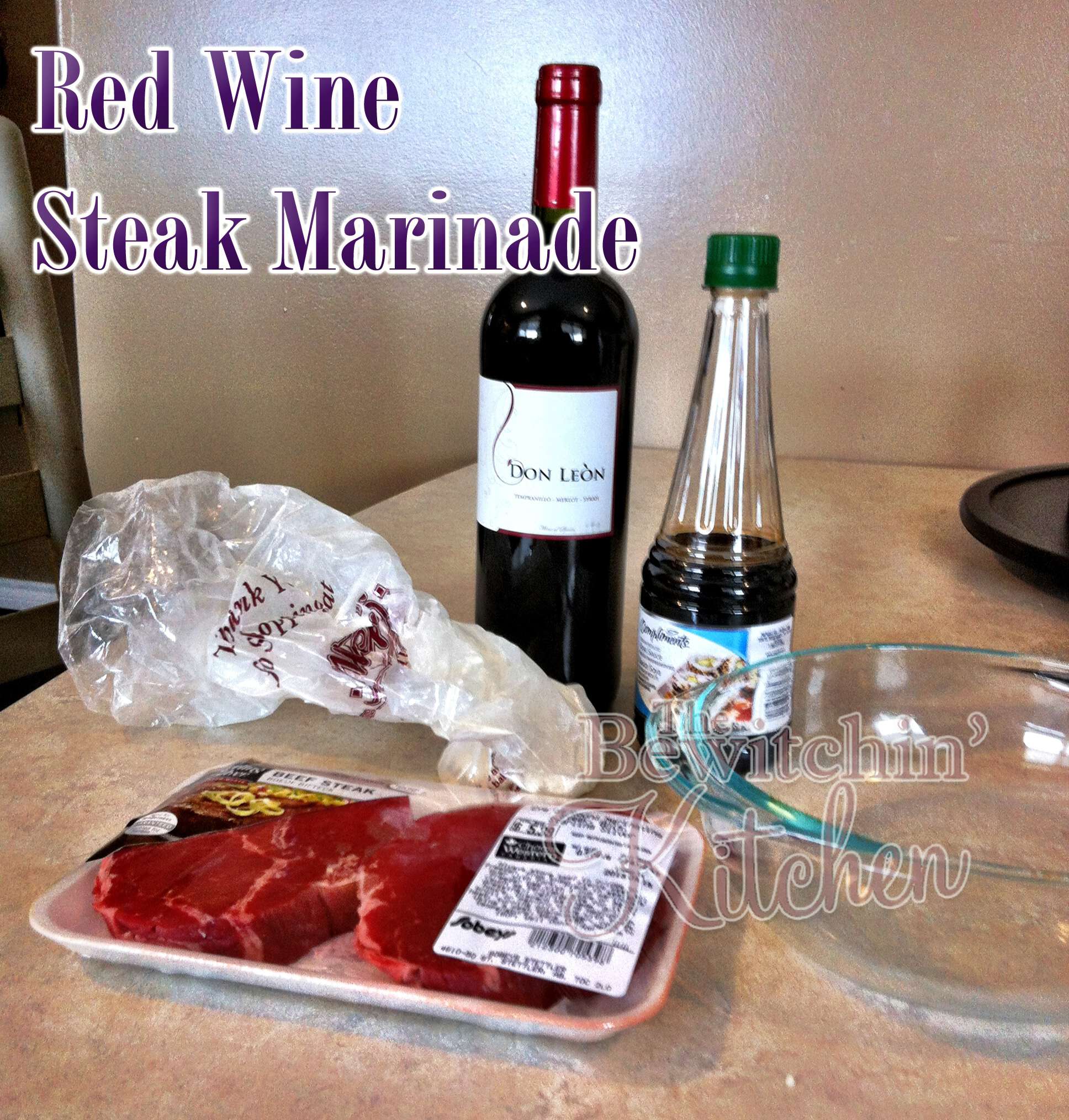 Red wine steak marinade - the only marinade recipe you'll need for your BBQ.