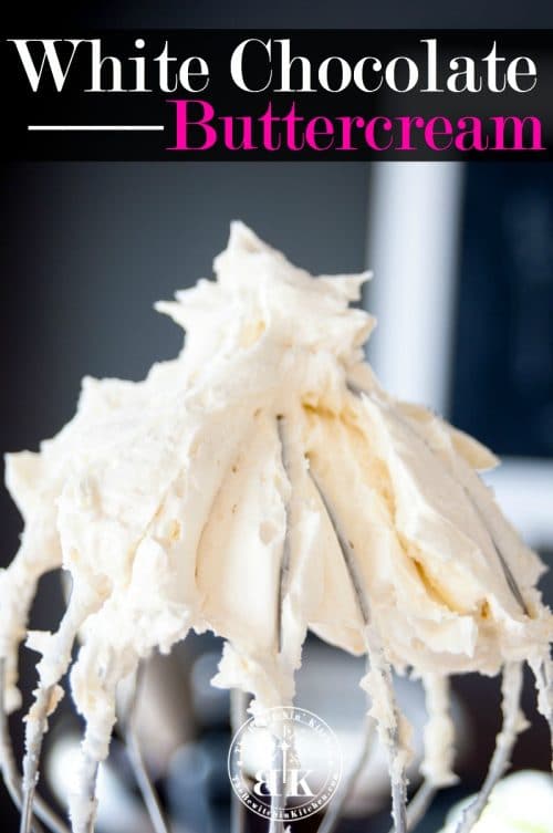 White Chocolate Buttercream recipe