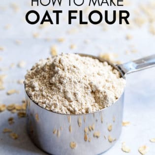 How to make oat flour