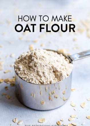 How to make oat flour