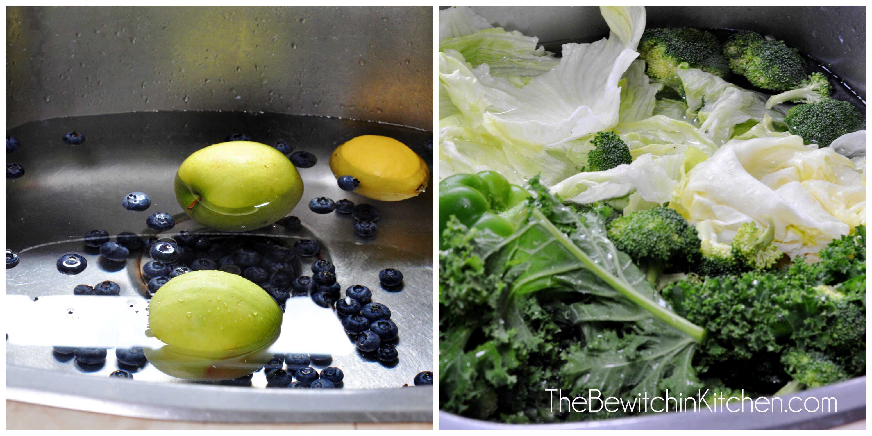 How to wash your fruits and vegetables