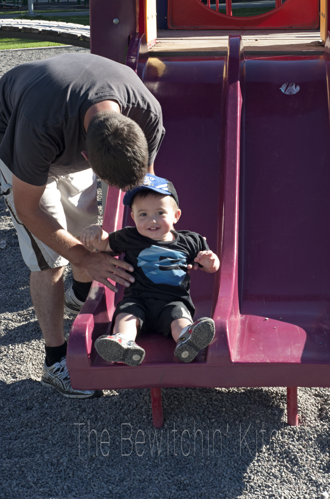 Family time at the park