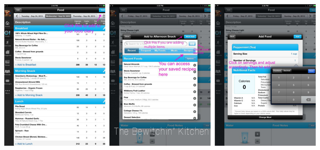 How to log food on my fitness pal. How To Use My Fitness Pal For Weight Loss Success. This app is great for meeting nutrition goals, fitness motivation, or tracking your macros. | The Bewitchin' Kitchen