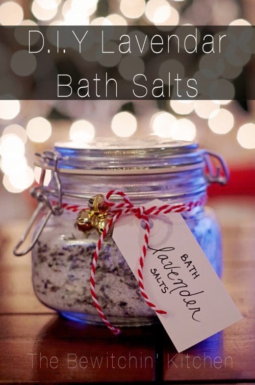 DIY Lavendar Bath Salts