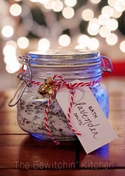 Homemade Lavendar Bath Salts