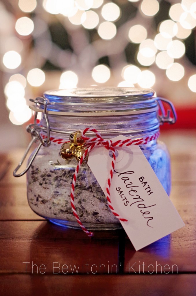 Homemade Lavender Bath Salts