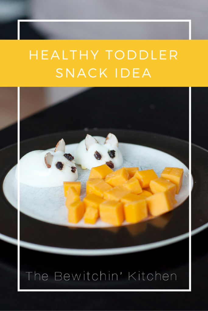 Healthy toddler snack idea: eggs in shape of mice. Make sure to serve these hungry mice with cheese. Picky eater approved!