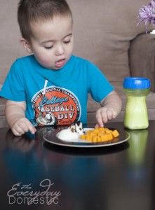 Healthy toddler snack idea: eggs in shape of mice. Make sure to serve these hungry mice with cheese.