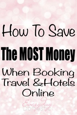 Saving money when booking online travel: Save hundreds (even thousands) by using these travel trips. {The cookie tip is my favorite.} 