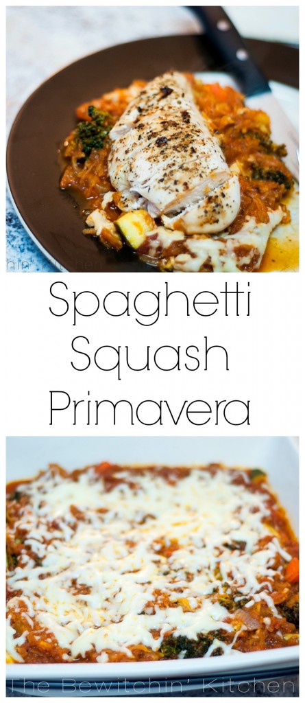 Spaghetti Squash Primavera