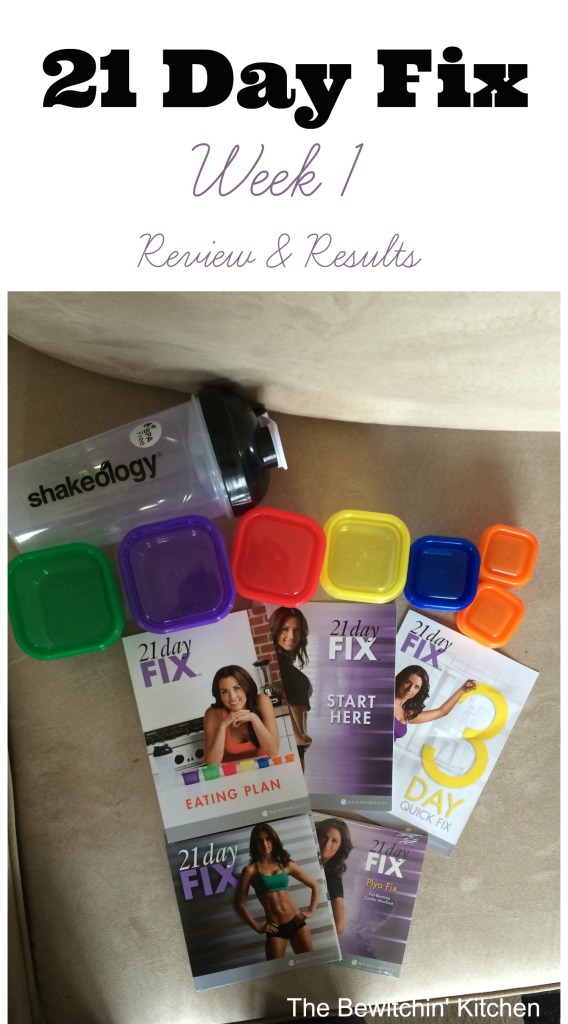 The 21 Day Fix review. Week 1 results and I’m going to talk about the nutrition portion of this health and fitness program. Yes, there are awesome exercises but this program also teaches you how to eat clean, get healthy and change your habits. Meal prep tips and 21 Day Fix results included. | The Bewitchin’ Kitchen