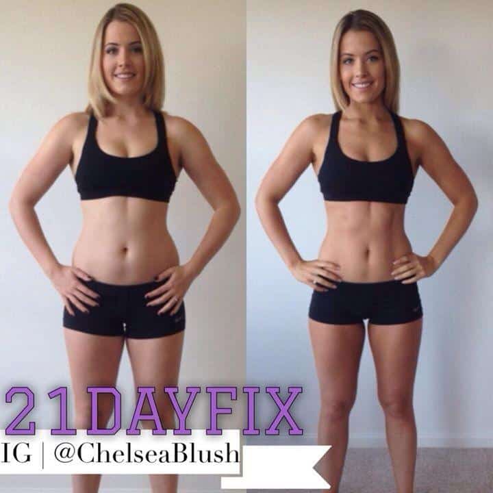 21 day fix chelsea blush results