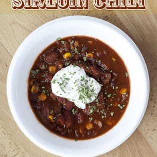 Southwest Sirloin Chili