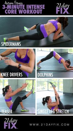 3 Minute Intense Core Workout