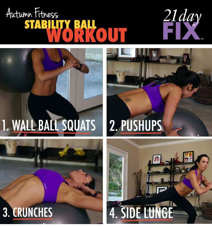 stability ball workouts