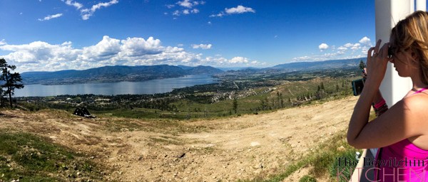 Breathtaking view at Kelowna Mountain