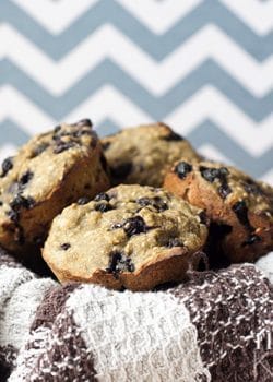 Blueberry and Matcha Muffins