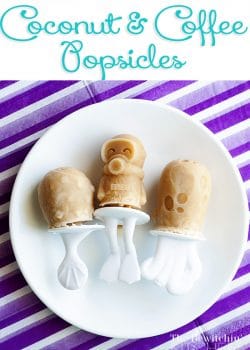 Coconut Coffee Popsicles