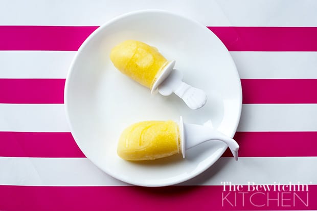 Pineapple Fish Popsicles Using a Zoku