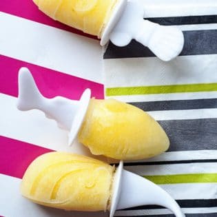 Pineapple Ice Pops - So Easy! No sugar added