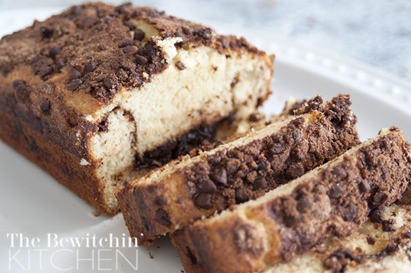 Chocolate Chip Quick Bread - It only takes five minutes to throw together