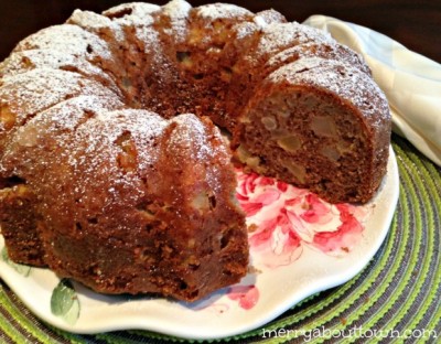 Pear and Apple Spice Bundt Cake