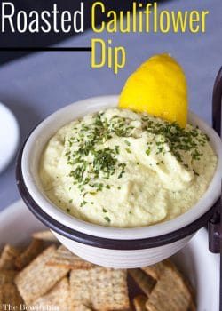 Roasted Cauliflower Dip