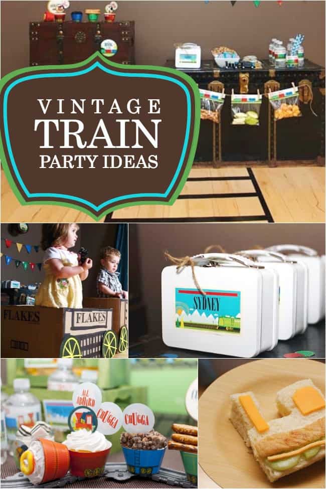 Train Themed Birthday Party Ideas