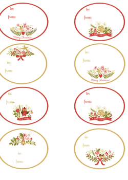 FREE Christmas Gift Tags