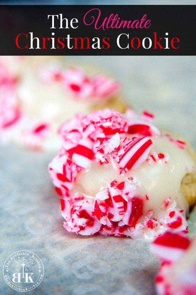 The Ultimate Christmas Cookie. Egg nog, peppermint sugar cookie that's perfect for Santa