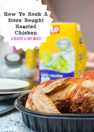 Wondering what to do with a grocery store roasted chicken I have some fast and healthy meal ideas for you