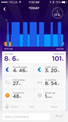 How much are you sleeping each night? Find out how to track how long you sleep, and the quality of rest. | The Bewitchin' Kitchen