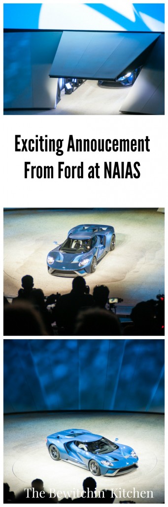 The exciting annoucement from for at The North American Interational Auto Show in Detroit